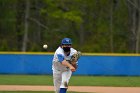 Baseball vs CGA  Wheaton College Baseball vs Coast Guard Academy during game two of the NEWMAC semi-finals playoffs. - (Photo by Keith Nordstrom) : Wheaton, baseball, NEWMAC